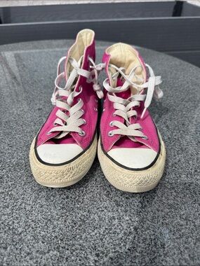Converse Pink High-Top Sneakers